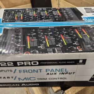 American Audio Q-2422 Pro (2-kanals DJ-mixer)